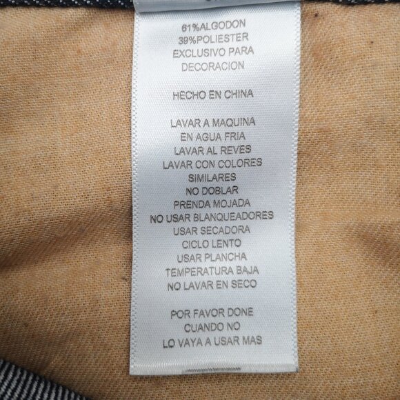 Levi's 511 Boys Size 16 Reg. Dark Wash Zipper & Button Closure Slim Blue Jeans - Picture 7 of 14